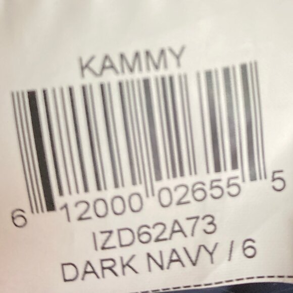 BCBG MaxAzria Thick Work "Kammy" Dress in Navy sz 06 - Picture 8 of 10